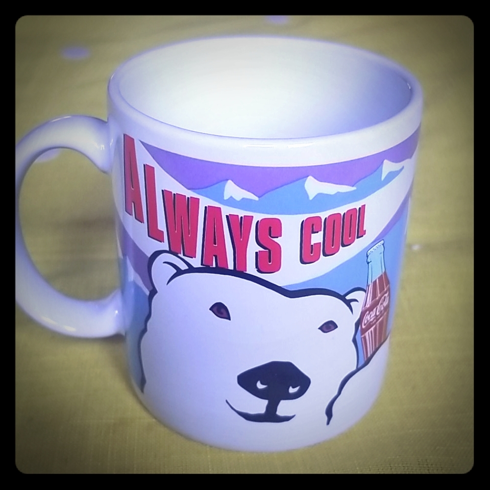 Vintage coke cola mug